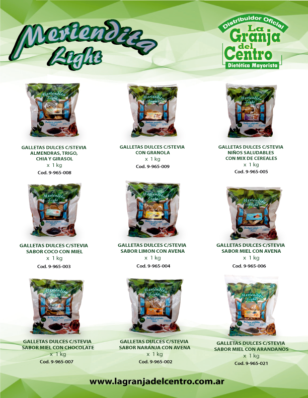 MERIENDITA LIGHT - La Granja del Centro