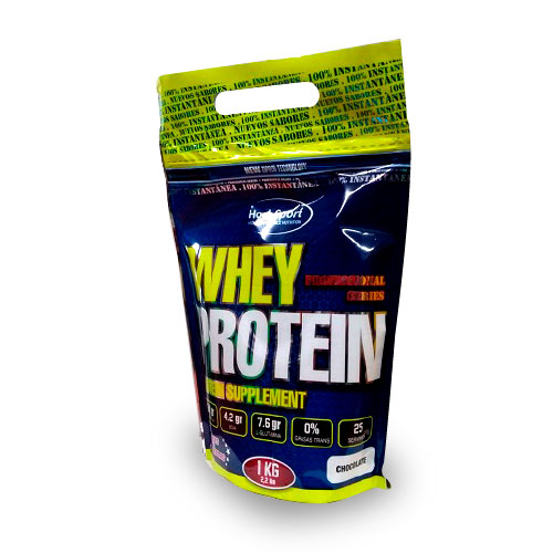 Whey Protein x 1 kg Chocolate con Stevia