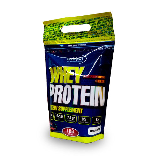 Whey Protein x 1 kg Vainilla con Stevia